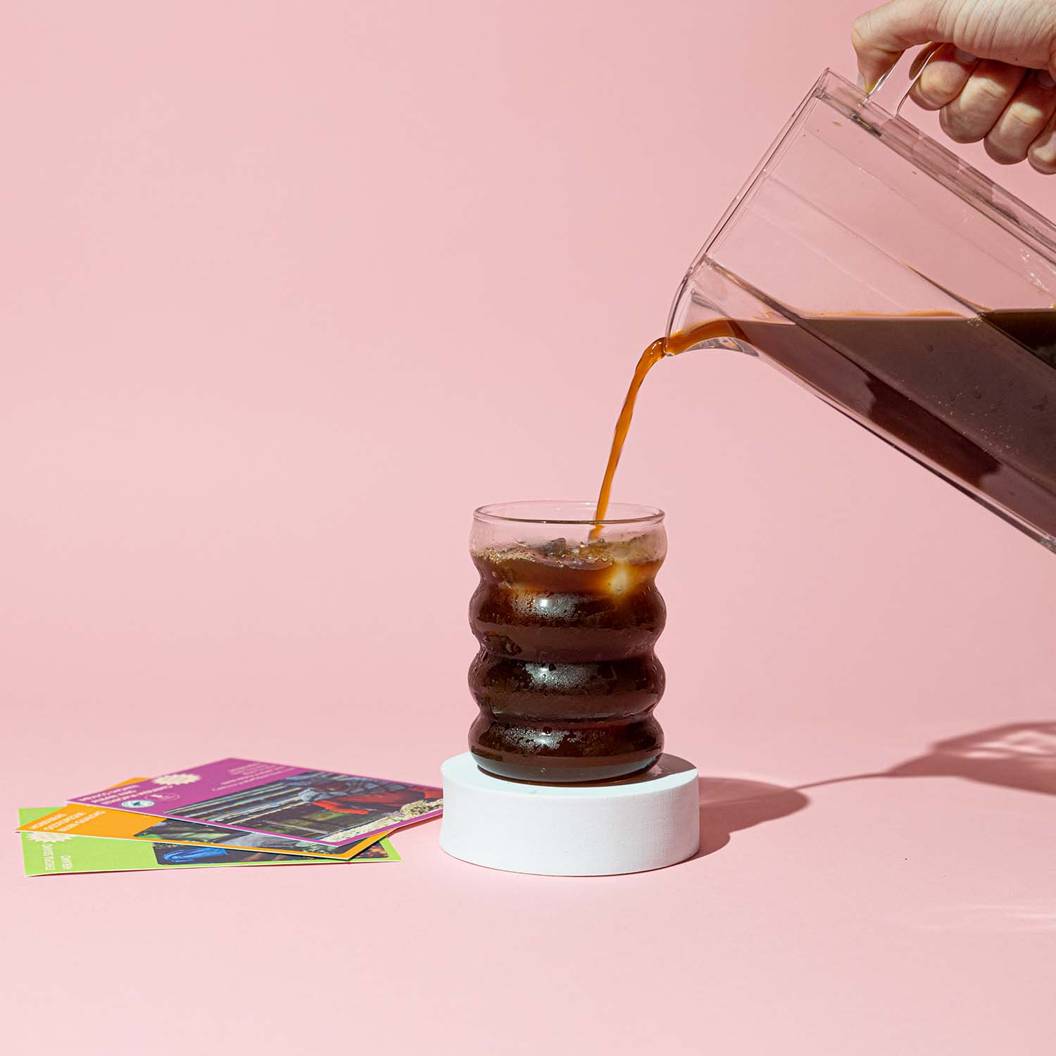 Cold brew kit makes rich, chocolatey cold brew