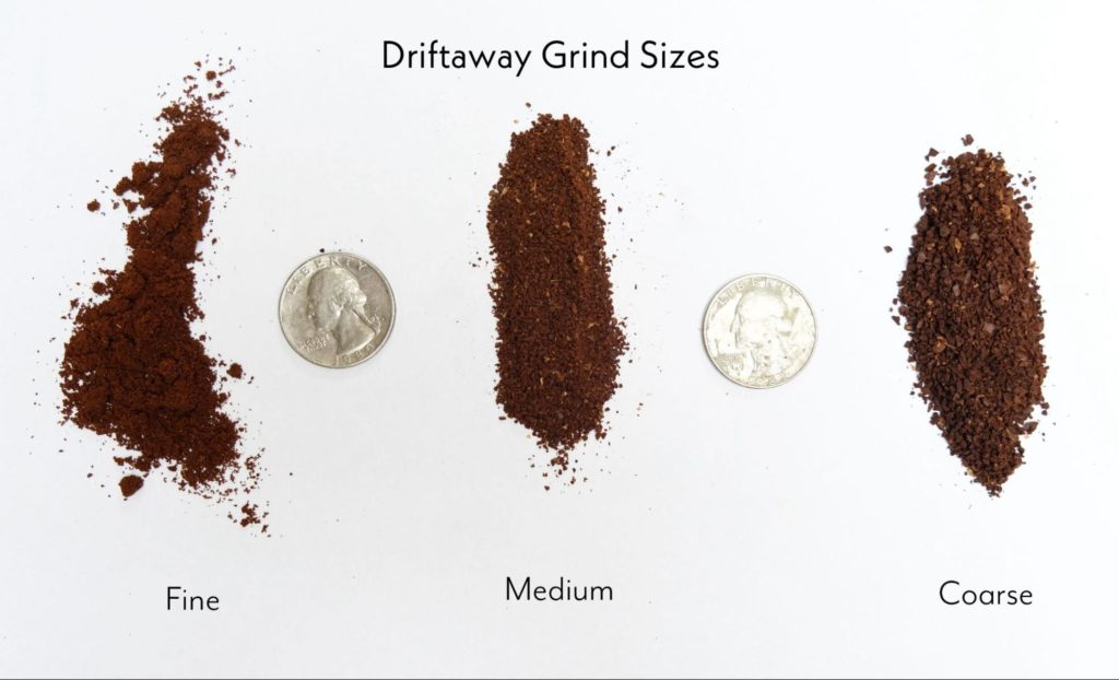 What’s the right grind size for our coffee tastings? Driftaway Coffee